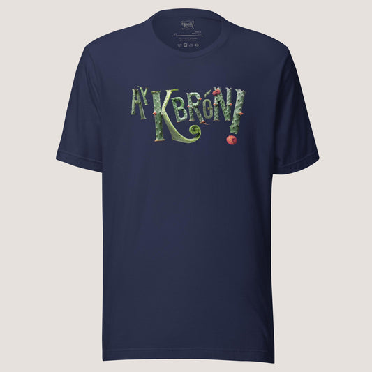 Camiseta unisex ecológica básica Ay Kbron Nopal negra